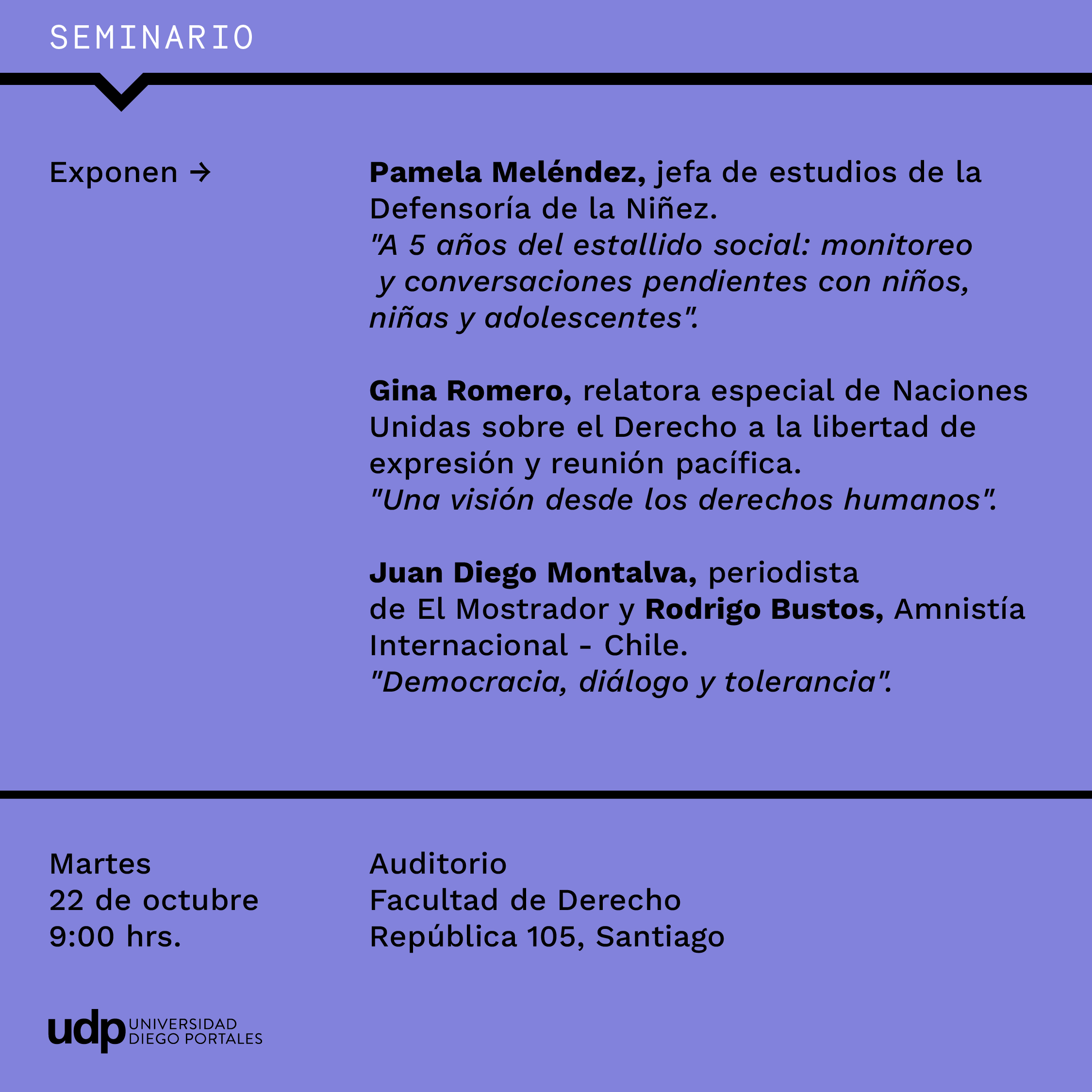 Seminario Problemas y desafíos de la justicia y reparación de las ...